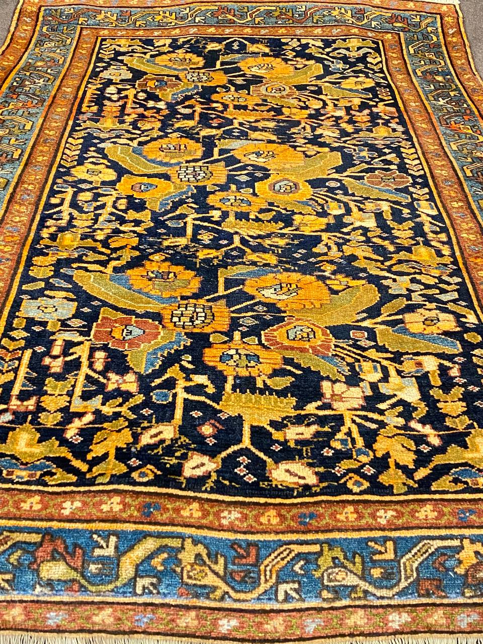 Tappeto persiano Zanjan antico 190 x 120 cm (Venduto) - immagine 3