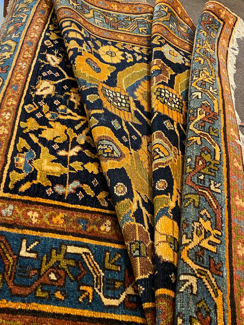 Tappeto persiano Zanjan antico 190 x 120 cm (Venduto) - immagine 8