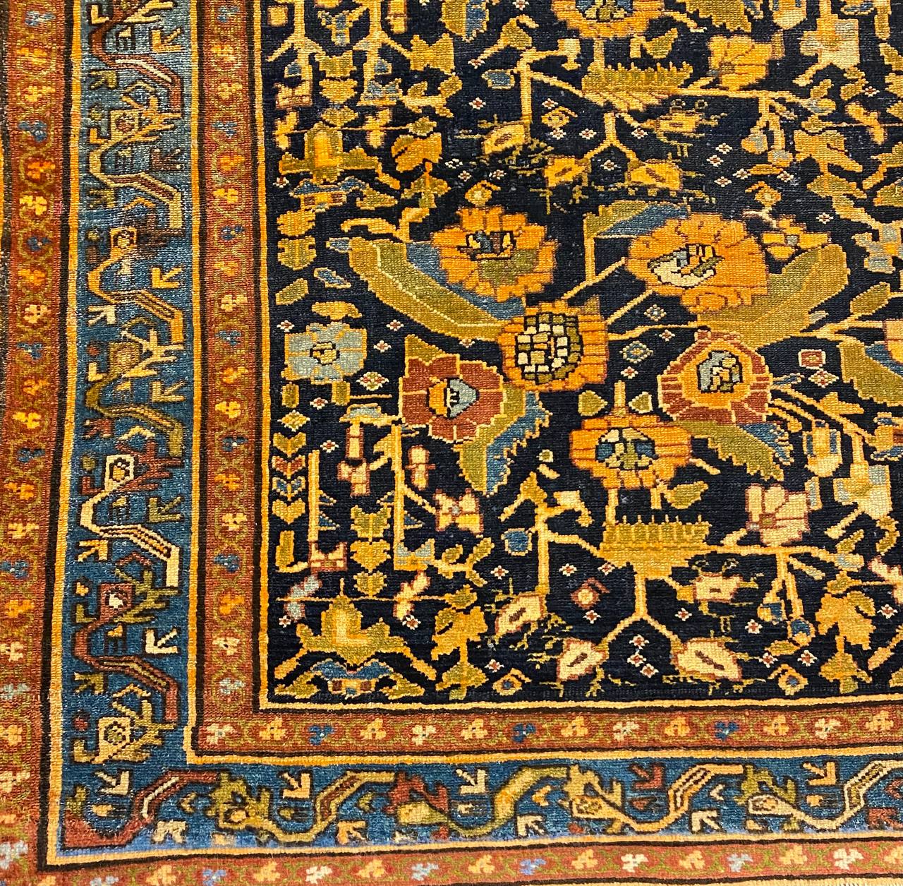 Tappeto persiano Zanjan antico 190 x 120 cm (Venduto) - immagine 5