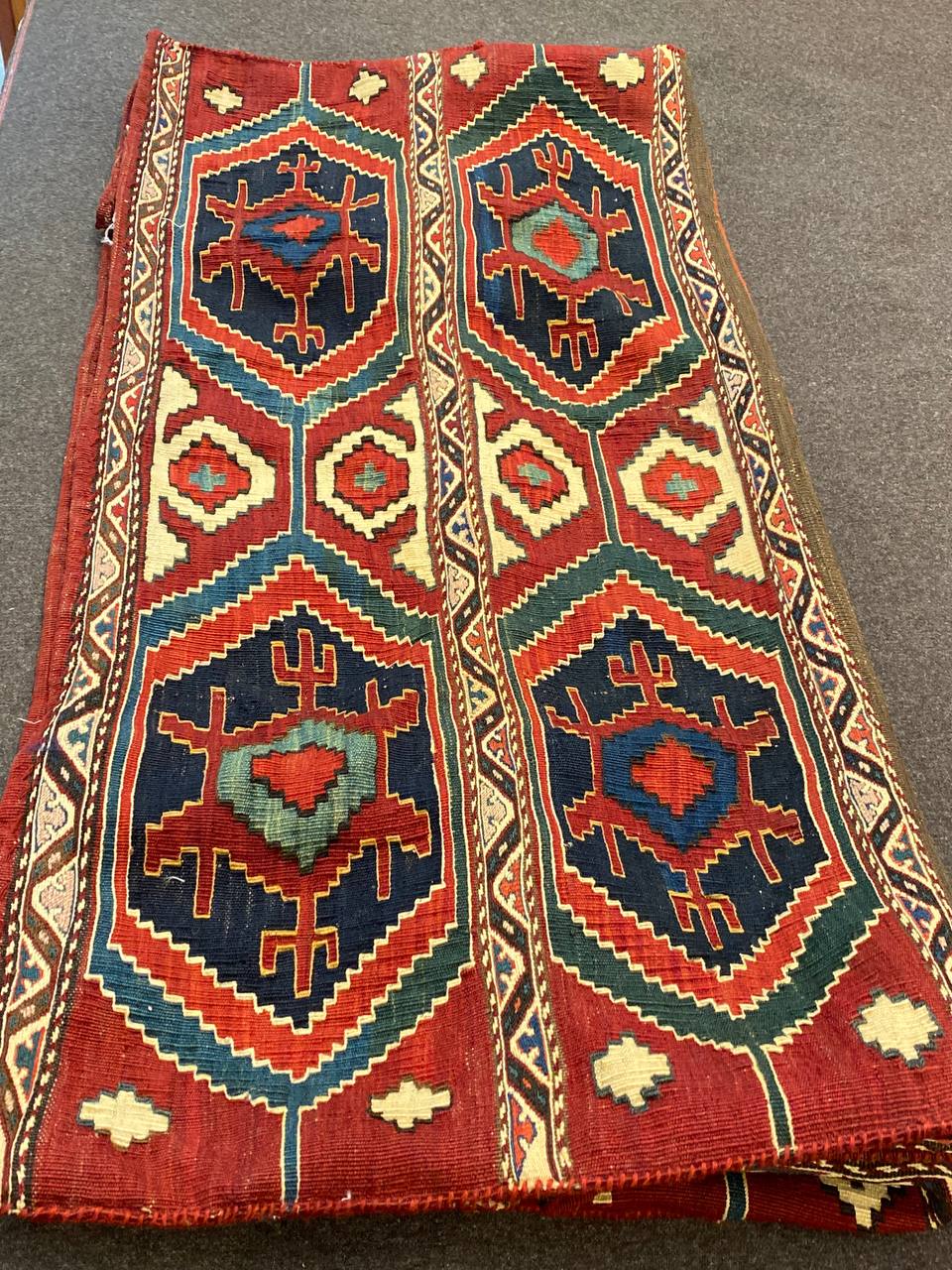 Sumak Mafresh Shahsavan antico 100 x 60 x 50 cm - immagine 3