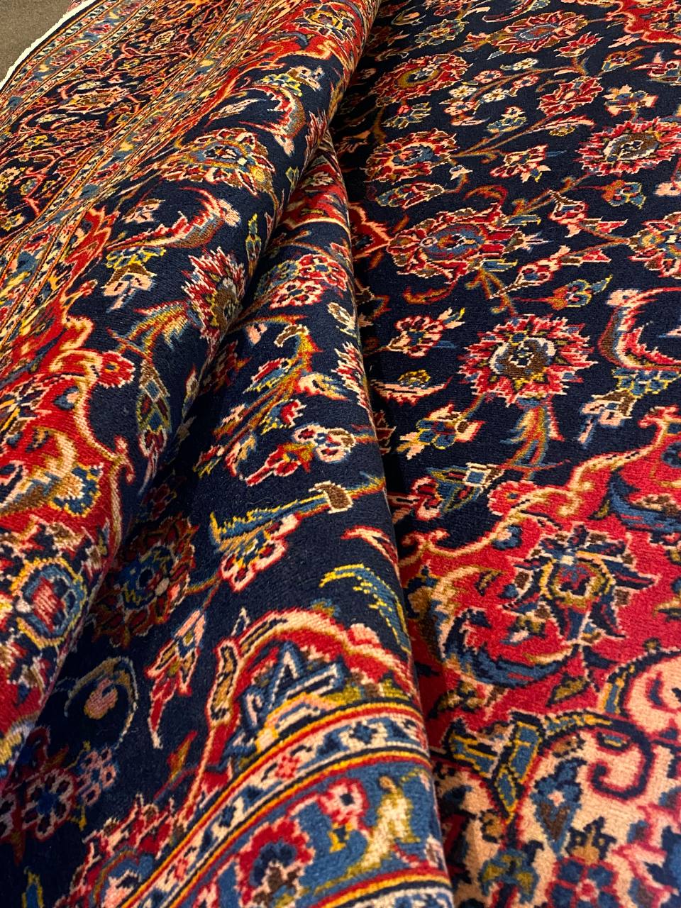 Tappeto Persiano Kashan patina 340 x 230 cm - immagine 7
