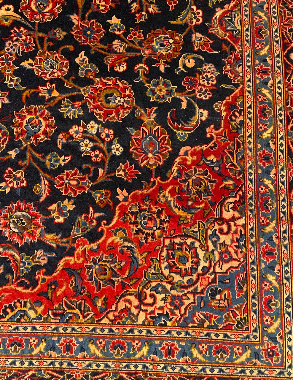 Tappeto Persiano Kashan patina 340 x 230 cm - immagine 5